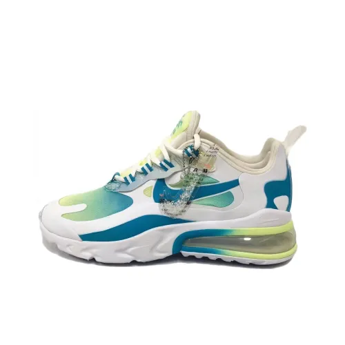 Nike Air Max 270 Амортизация Износостойкий Низкий Топ KIDS Lifestyle Shoes Белый Подростки