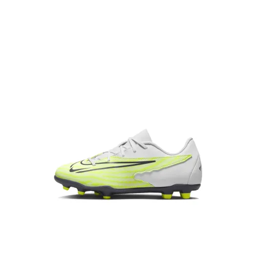 nike Phantom GX Jr GX Club MG Противоскользящий Устойчивый к истиранию Легкий Низкий Топ Детская Обувь для Регби Зеленый Детский