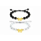 Принцесса на бегу Bowknot Браслет [Серый + Черный]