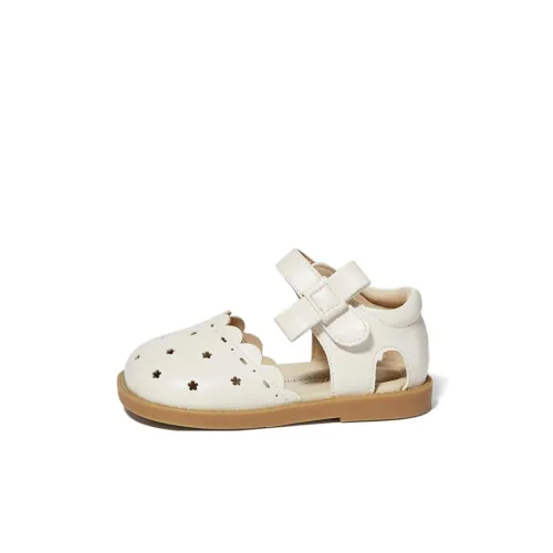 Snoffy Износостойкие и Легкие Детские Сандалии Белые Зеленые Детские
