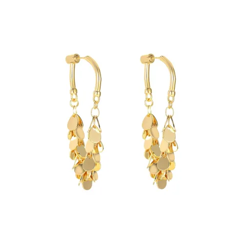 Серьги-гвоздики XIUJUEYINYUAN DL из серебра S925 женские