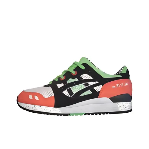 Asics Gel Lyte 3 Резина Бег на длинные дистанции Обувь Унисекс Черный Оранжевый