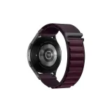 Высокогорный Loop Нейлоновый Ремень ~ Бордовый Вишня (Черная пряжка)