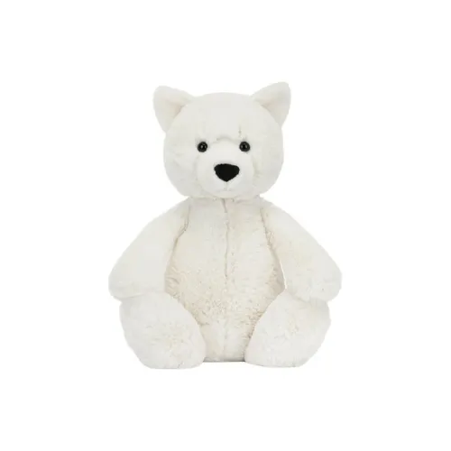 JELLYCAT Christmas Series Blush Polar Fox Doll Plush Doll 31 см Высота