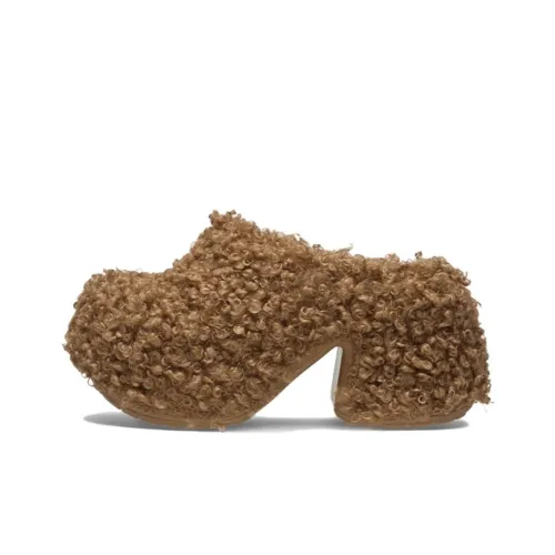 Crocs Домашние тапочки Женские Коричневый