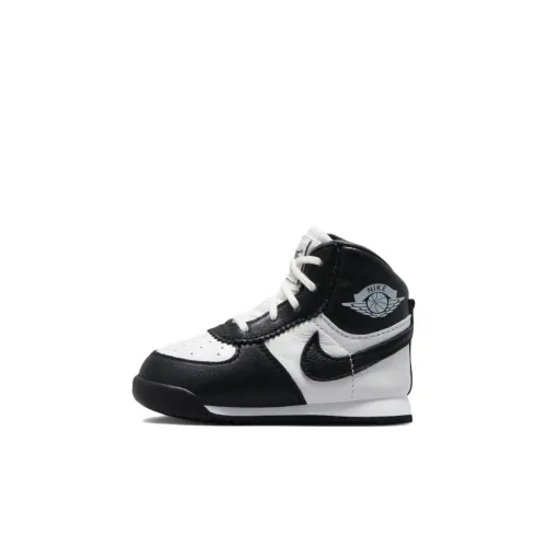 Jordan Air Jordan 1 High '85 BT TD High Топ Винтажные баскетбольные кроссовки Черно-белая панда Панда Для малышей и детей дошкольного возраста