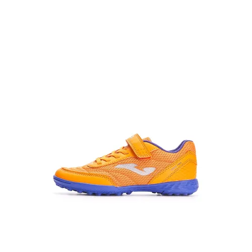Joma Slip-resistant Shock Absorbers с антискользящими свойствами и устойчивыми к истиранию низкими топами детские футбольные бутсы апельсинового цвета для детей