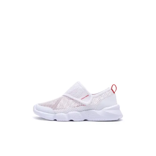 ERKE KIDS Низкий топ Детская беговая обувь Университетский красный Детский