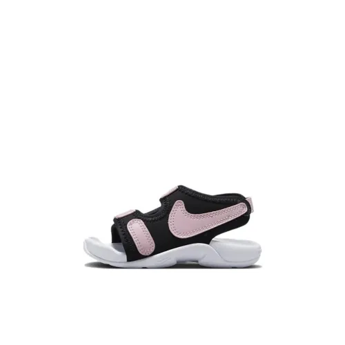 Nike Sunray Adjust 6 TD Спортивные сандалии Черный Розовый Для малышей и детей младшего возраста