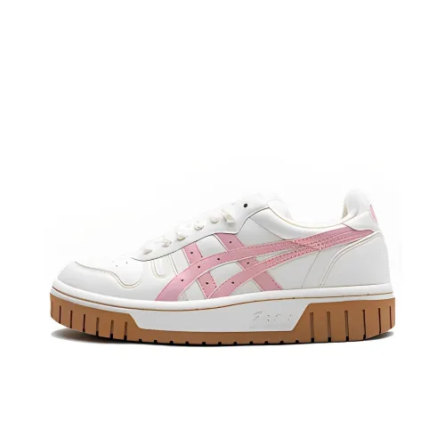 Asics Court MZ Low Топ Детские Скейтбординги Бело-розовый Подростки