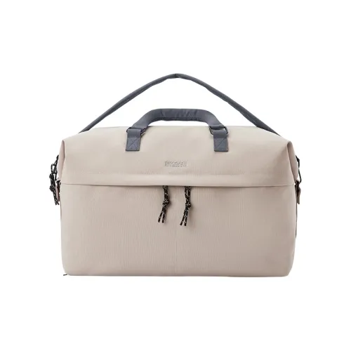 SEM R Полиэстер Спортивная и Фитнес-Сумка Сумка Путешественный Сумка для Хранения Сумка через плечо Большая Женская Экрю Черная