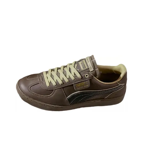 Porsche X PUMA Super Team Currency Легкий Низкий Топ Скейтборд Кроссовки Мужские Коричневый