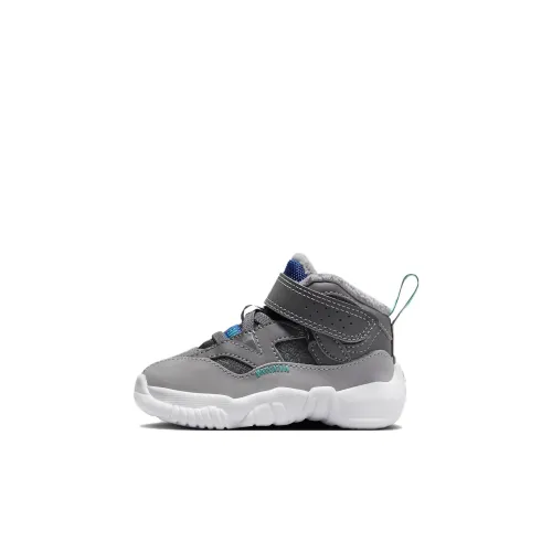 Jordan Jumpman Два Trey Slip Resistant Anti KICK Abrasion Resistant MID Топ Обувь для малышей Gray Infant And Toddler