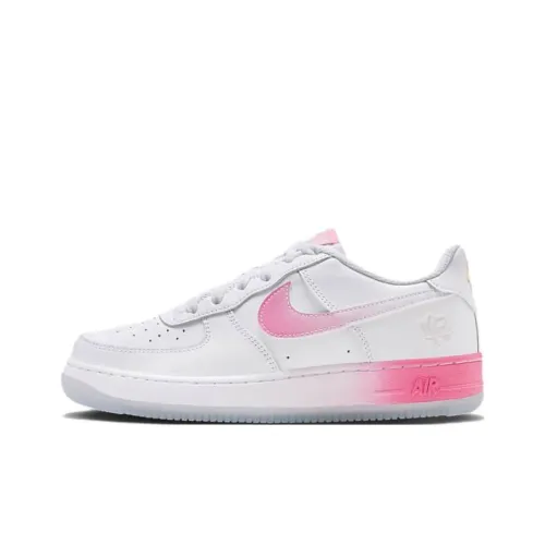 Nike Air Force 1 'Lotus Flower' San Francisco противоскользящий устойчивый к истиранию низкий топ детские скейтбординги белый