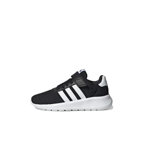 Adidas Neo Lite Racer 3,0 Low Топ Kids Lifestyle Shoes Черный белый Детский