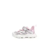 Белый, розовый, серебристый