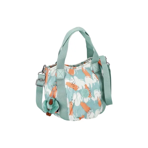 Kipling Полиэстер Сумка через плечо Сумка Обычная Женская Бирюзовая и Многоцветная