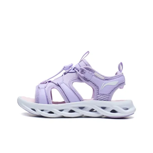 LINING YOUNG Детские сандалии сиреневого цвета для подростков