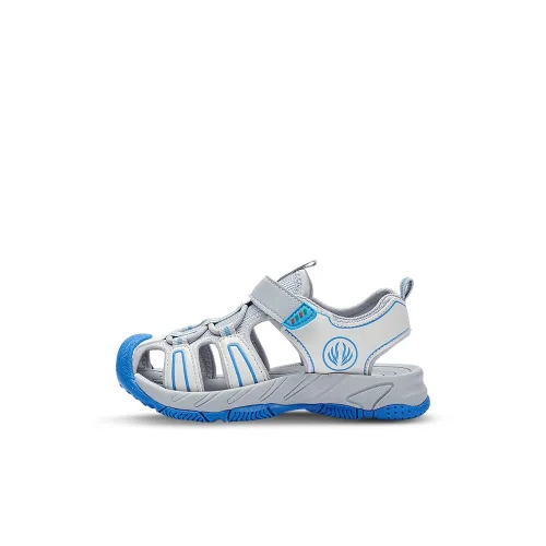 LIANGXIAOJI Детские сандалии серо-белые синие для малышей