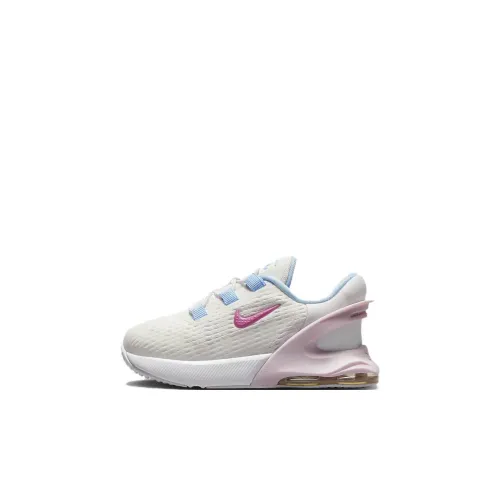 Nike Air Max 270 Go TD Дышащий Низкий Топ Обувь для Младенцев и Малышей Белый Розовый Infant And Toddler