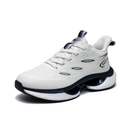 Binary Беговые кроссовки Низкий верх Белый Кожаный Унисекс