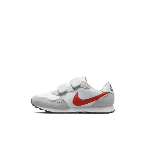 Nike MD Valiant BP Аbrasion Resistant Низкие Беговые Кроссовки Белый Красный Для детей 3-7 лет