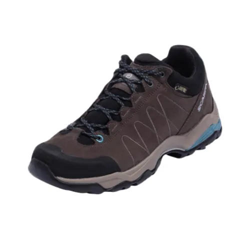 SCARPA Универсальный амортизирующий High Top альпинистская обувь противоскользящая женская серо-голубая