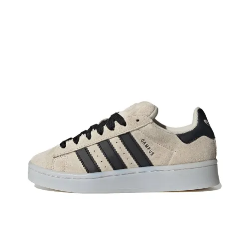Adidas Originals CAMPUS 00s Low Топ Детский Скейтбординг Бежевый Серый