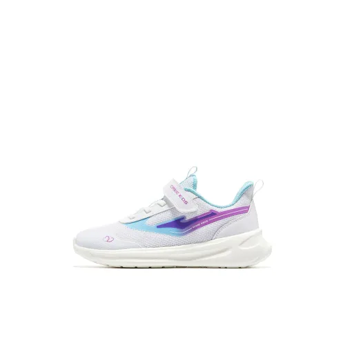 ERKE KIDS Chasing Shadows Детская беговая обувь Белый Фиолетовый Малыш