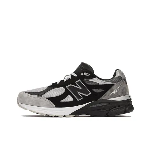 DTLR x New Balance NB 990 V3 Low Беговые кроссовки Черный Серый Подростки