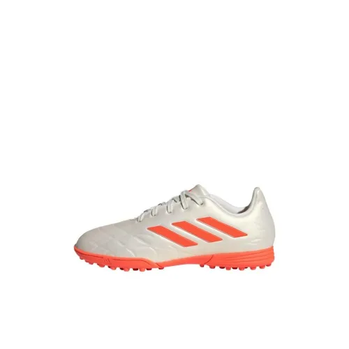 Adidas Pure.3 Шипы Anti KICK Детская футбольная обувь Белый Оранжевый Детская