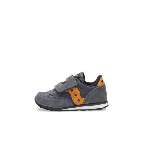 Saucony Jazz Shock Absorbers Slip-Resistant Low Top Спортивная Повседневная Обувь Серый Оранжевый Infant Wa Toddler