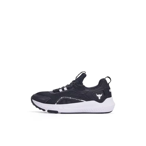 Under Armour Project Rock BSR 3 Детские беговые кроссовки Низкий Топ Черный Kids