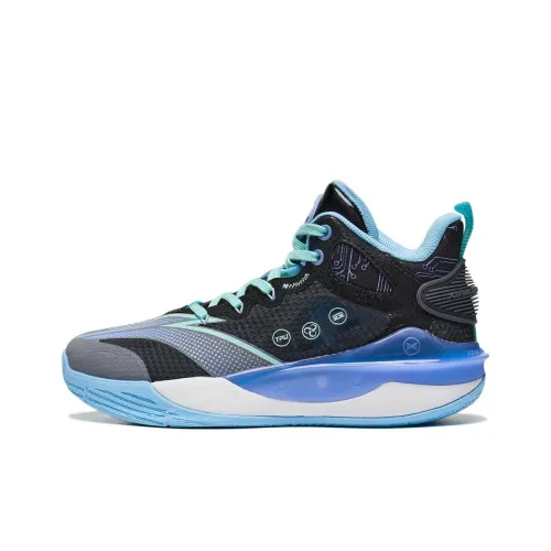 LINING YOUNG Pioneer Power TEAM 3,0 Детские баскетбольные кроссовки MID Топ Унисекс