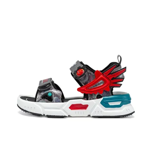 BIG WASP Mecha Series Противоскользящие Устойчивые к истиранию Отскок Легкие Детские Сандалии Подростки