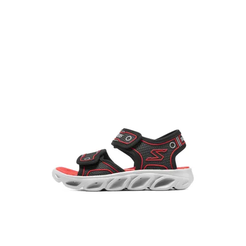 Skechers Hypno Flash 3,0 Children's Sandals Black Red Baby