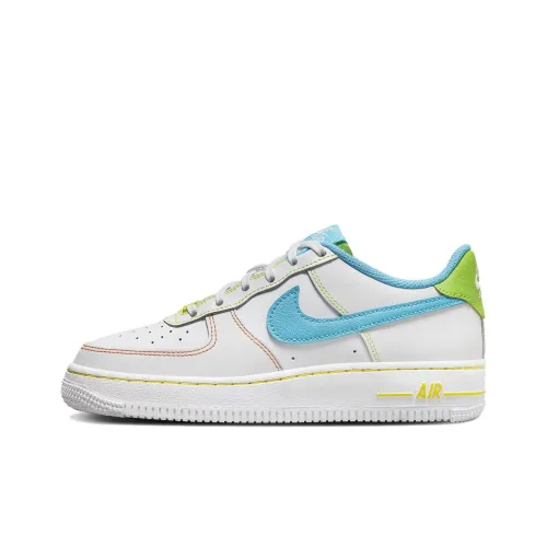 Nike Air Force 1 Детские Скейтбординги Низкий Топ Школьный возраст