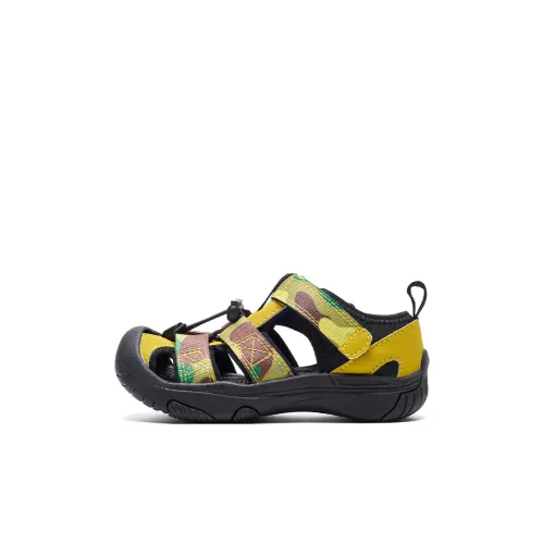 Happy Nocnoc Tap Счастливый Детские Сандалии Желтый Зеленый Камуфляж Детский