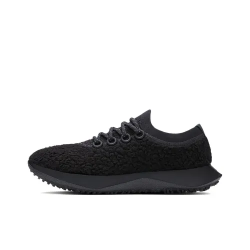 Allbirds Wool Dasher Амортизация Низкий Топ Беговые кроссовки Женские Черный