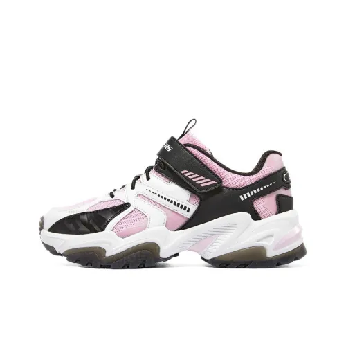 Skechers Stamina V2 Kids Lifestyle Shoes Black Pink Teenagers Скачи Skechers Stamina V2 Kids Lifestyle Shoes Черный Розовый Подростки