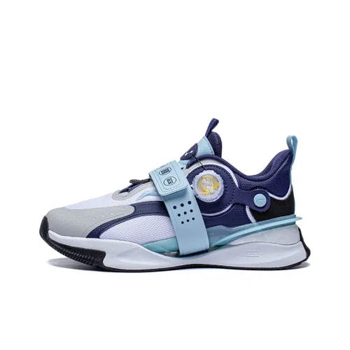 LINING YOUNG Rush Shadow Kids Lifestyle Shoes Белый Синий Бирюзовый Подростки