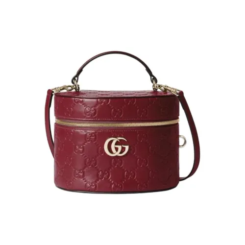 GUCCI Кожа Косметичка Женская Красная