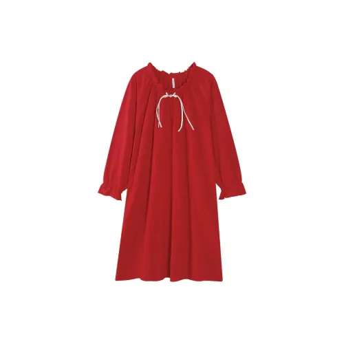 UAVAE Красный Женские Ночные сорочки