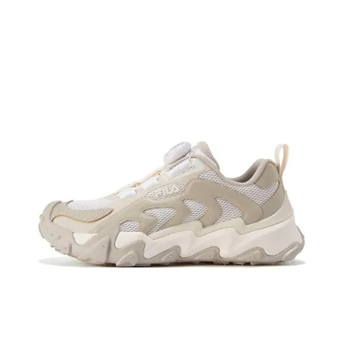 FILA KIDS Performance Anti KICK Cushioning Low Top Детская Туристическая Обувь Березовый Коричневый Кремовый Белый Подростки