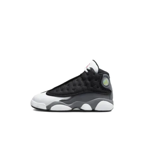 Jordan Air Jordan 13 Retro 'Черный Кремний' PS Противоскользящий Anti KICK Высокий Топ Винтажные баскетбольные кроссовки