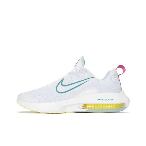 Nike Air Zoom Arcadia 2 Slip-on Резистентные амортизаторы Низкий топ Детская беговая обувь Серый Синий