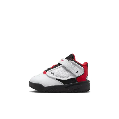 Jordan Max Aura 4 TD Anti Slip Slip Resistant Низкий Топ Обувь для младенцев и малышей Белый Черный Infant And Toddler