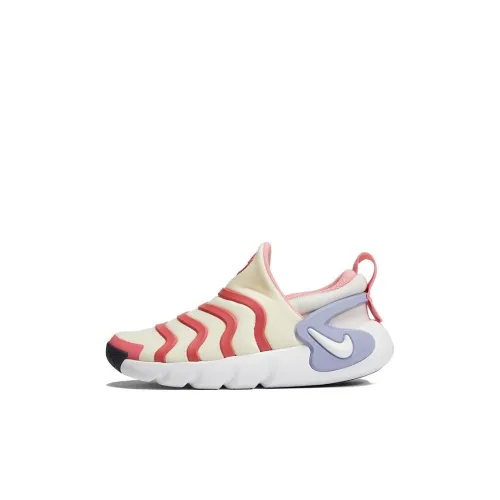 Nike Dynamo GO Ps Low Топ KIDS Lifestyle Shoes Бежево-красный Детские 3-7 лет