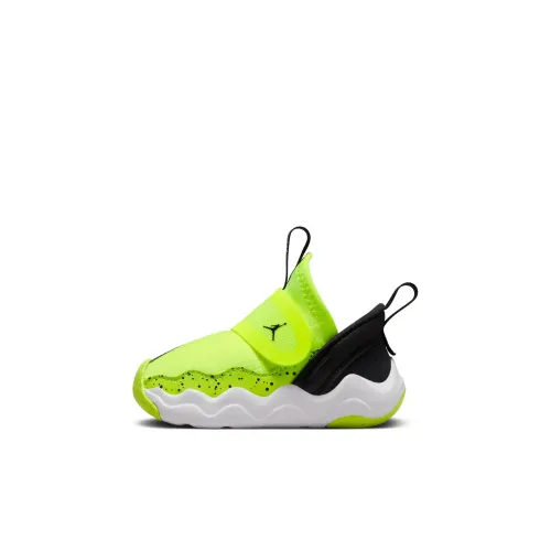 Jordan 23 7 TD Устойчивая к истиранию Низкая Обувь для младенцев и малышей Зеленый Черный Infant And Toddler