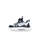 Белый темно-синий